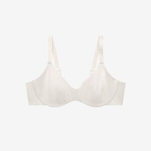 ThirdLove Organic Cloud Cotton Unlined Bra Size 34Asea-salt / 34A